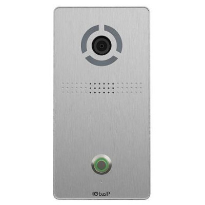 BAS-IP Панель виклику AV-04SD, персональна, 1MP, 100 градусів, переадресація, сріблястий