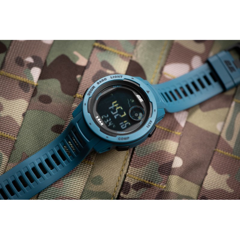2E Tactical Тактичний годинник Delta X Blue з компасом та крокоміром