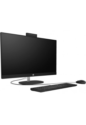 HP Комп'ютер персональний моноблок All-in-One 27" FHD IPS AG, AMD R3-7320U, 8GB, F512GB, UMA, WiFi, кл+м, DOS, чорний