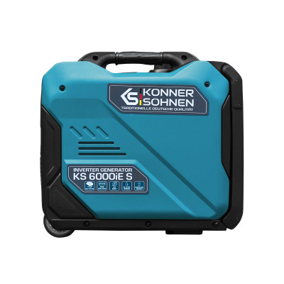 Könner & Söhnen Генератор бензиновий KS KS 6000iE S, 230В, 5.5кВт, електростартер, 39.5кг Könner & Söhnen Генератор бензиновий KS KS 6000iE S, 230В, 5.5кВт, електростартер, 39.5кг