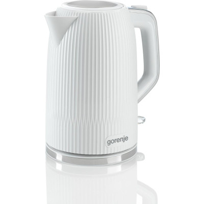 Gorenje Електрочайник 1.7л, Strix-контроль, білий матовий