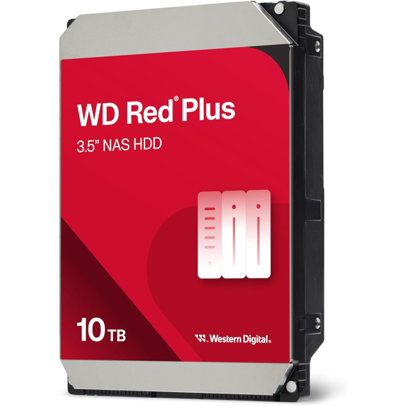 WD Жорсткий диск WD 10TB 3.5" 7200 512MB SATA Red Plus NAS