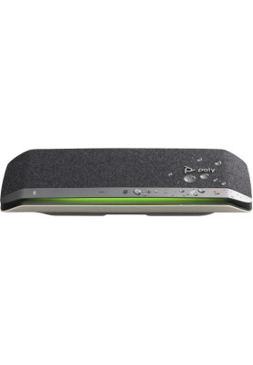 Poly Спікерфон Sync 40+ -M з адаптером BT700A, 3 x Bi-Mic, радіус 2,5 м, USB-A, USB-C, Bluetooth, сірий