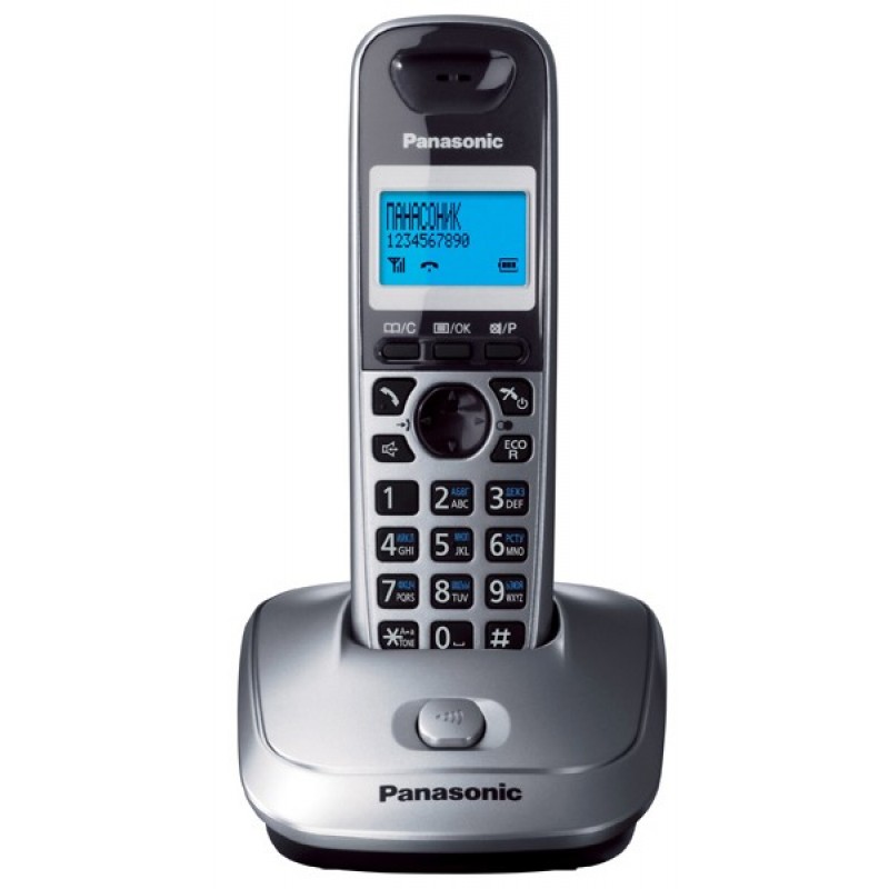 Panasonic Радіотелефон DECT KX-TG2511UAM Metallic