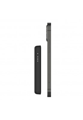 Belkin Портативний зарядний пристрій MagSafe 2500mAh, Wireless Power Bank, black