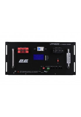 2E Акумуляторна батарея LFP48, 48В, 200А•год, 19" LCD 16S