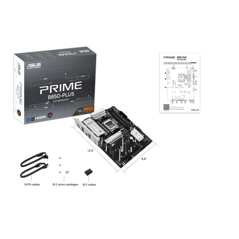 ASUS Материнcька плата PRIME B850-PLUS