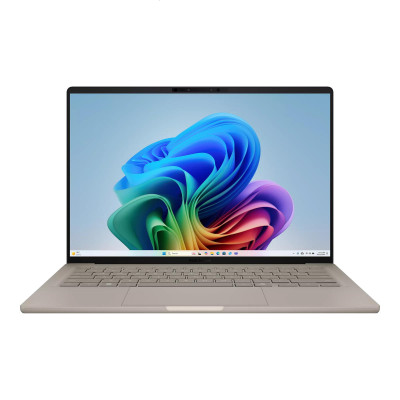 ASUS Ноутбук ASUS Zenbook A14 UX3407NA-QD023W 14" WUXGA OLED, Qualcomm X2 Elite Extreme, 32GB, F1TB, UMA, Win11, Бежевий