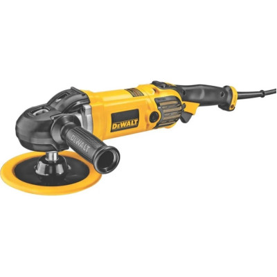 DeWALT Шліфмашина полірувальна DeWALT 1250Вт 180мм 0-600/0-3500об/хв 3.0кг