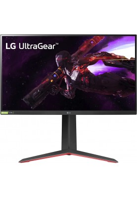 LG Монітор 27" 27GP850-B HDMI, DP, USB, Audio, NanoIPS, 2560x1440, 165Hz, 1ms, DCI-P3 98%, G-SYNC, FreeSync, Pivot, HDR400