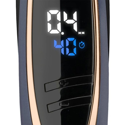 BaByliss E879E, Тример для стрижки бороди, 2 насадки, чорний