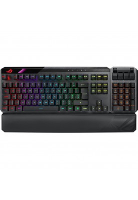 ASUS Клавіатура ROG CLAYMORE II RD RGB 108key USB/WL EN Black