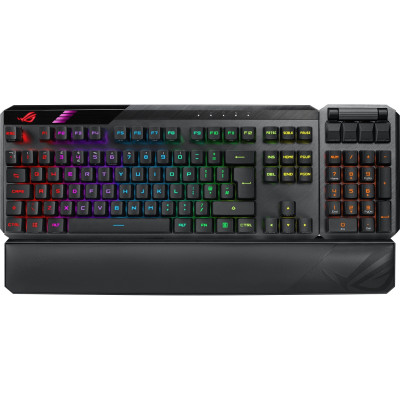 ASUS Клавіатура ROG CLAYMORE II RD RGB 108key USB/WL EN Black