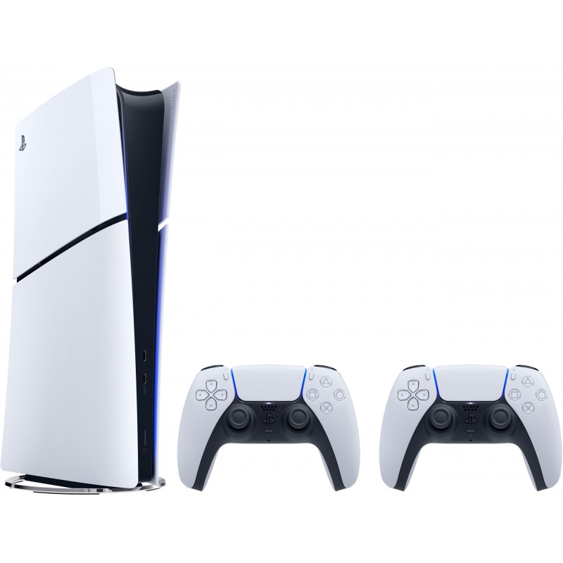 PlayStation Ігрова консоль 5 Slim Digital Edition (2 геймпади Dualsense)