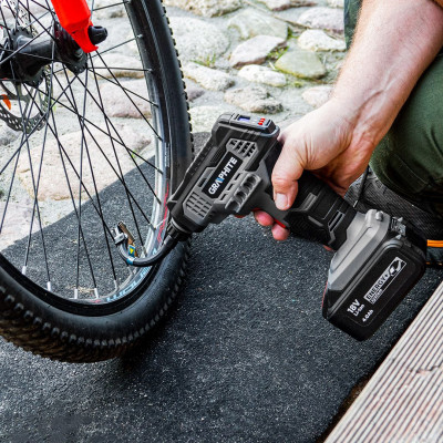 Graphite Компресор автомобільний акумуляторний Energy+ 18В 7бар 0.73кг без АКБ та ЗП