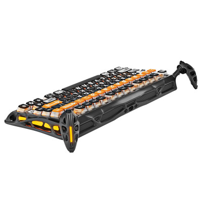 GravaStar Клавіатура механічна Mercury K1 Pro 80keys, GravaStar x Kailh Speedy Mint, BT/WL/USB, RGB, CyberFlare