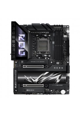 ASUS Материнська плата ROG CROSSHAIR X870E HERO sAM5 X870E 4xDDR5 M.2 HDMI WiFi BT ATX