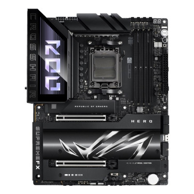 ASUS Материнська плата ROG CROSSHAIR X870E HERO sAM5 X870E 4xDDR5 M.2 HDMI WiFi BT ATX
