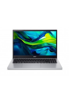 Acer Ноутбук Aspire Go AG15-31P 15.6" FHD IPS, Intel P N200, 8GB, F512GB, UMA, Lin, сріблястий