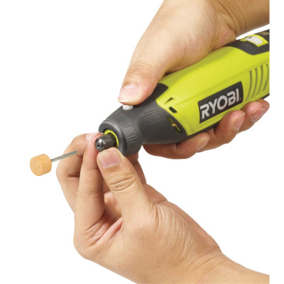 Ryobi Шліфмашина пряма EHT150V 150Вт 10000-35000об·хв 115 приладь 0.6кг кейс