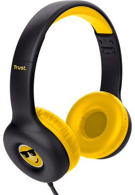 Trust Навушники Nouna Headphones mini-jack, Mic, Чорний