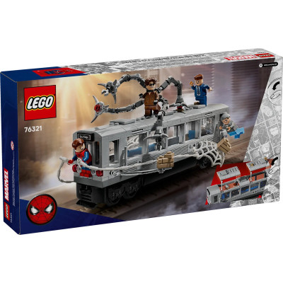 LEGO Конструктор Super Heroes Людина-Павук проти Дока Ока: Сцена в метро