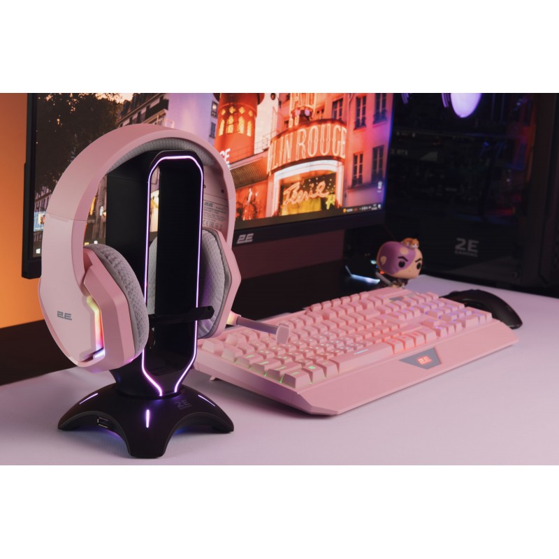 2E Gaming Гарнітура HG315 RGB USB 7.1 Pink