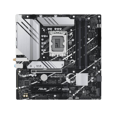ASUS Материнська плата PRIME B760M-A WIFI s1700 B760 4xDDR5 M.2 HDMI DP Wi-Fi BT mATX