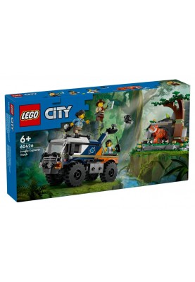 LEGO Конструктор City Позашляховик для дослідження джунглів