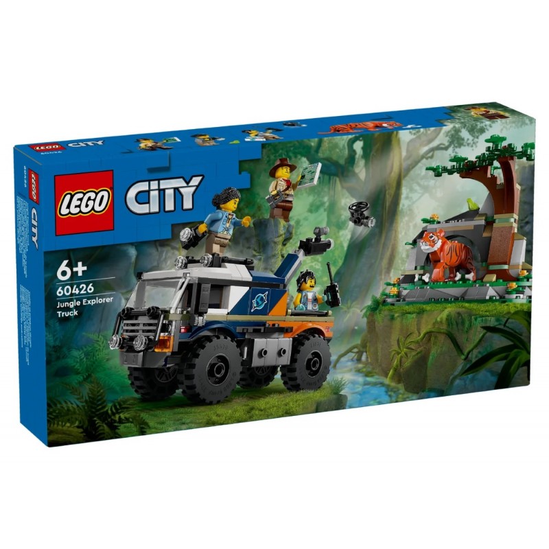 LEGO Конструктор City Позашляховик для дослідження джунглів