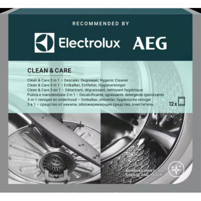 Electrolux Набір Electrolux для чищення стиральних та посудомийних машин, 12x50гр