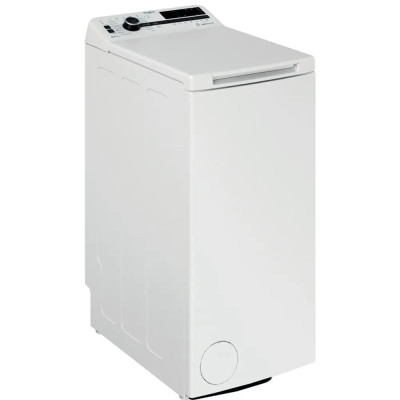 Whirlpool Пральна машина Whirlpool вертикальна, 6,5кг, 1200, С, 60см, дисплей, інвертор, білий Whirlpool Пральна машина Whirlpool вертикальна, 6,5кг, 1200, С, 60см, дисплей, інвертор, білий
