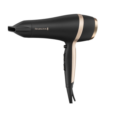 Remington Фен Salon Smooth, 2100Вт, 3 режими, дифузор,гребінець, кейс, іоніз-я, хол. обдув, , чорний
