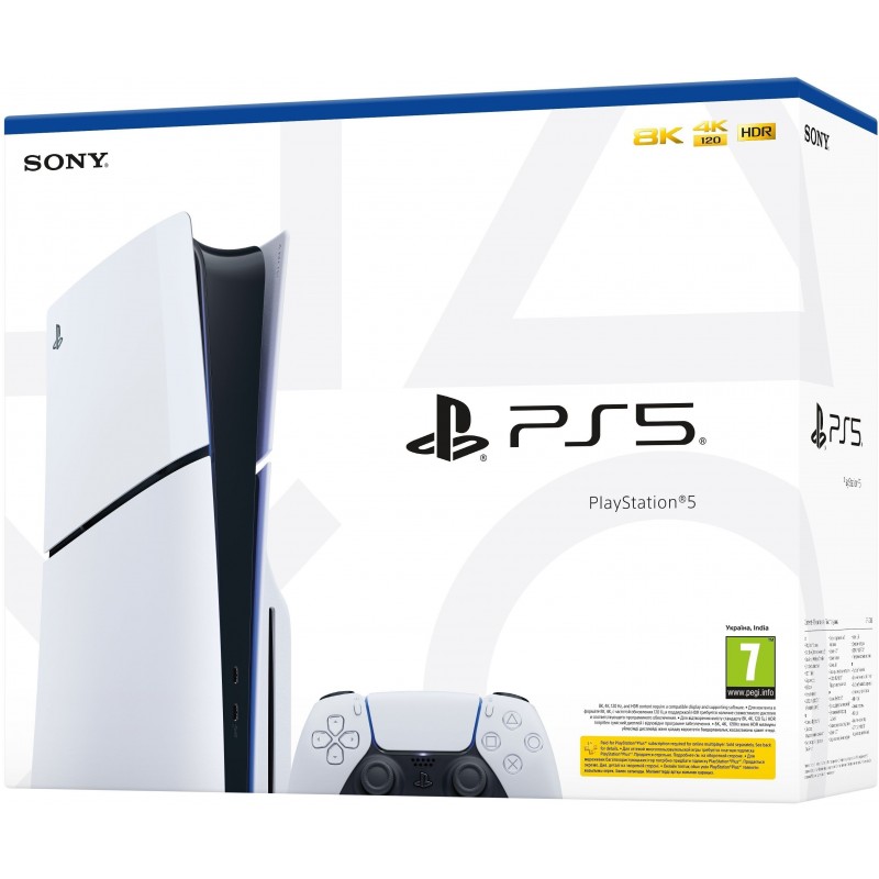 PlayStation Ігрова консоль 5 Slim Blu-ray