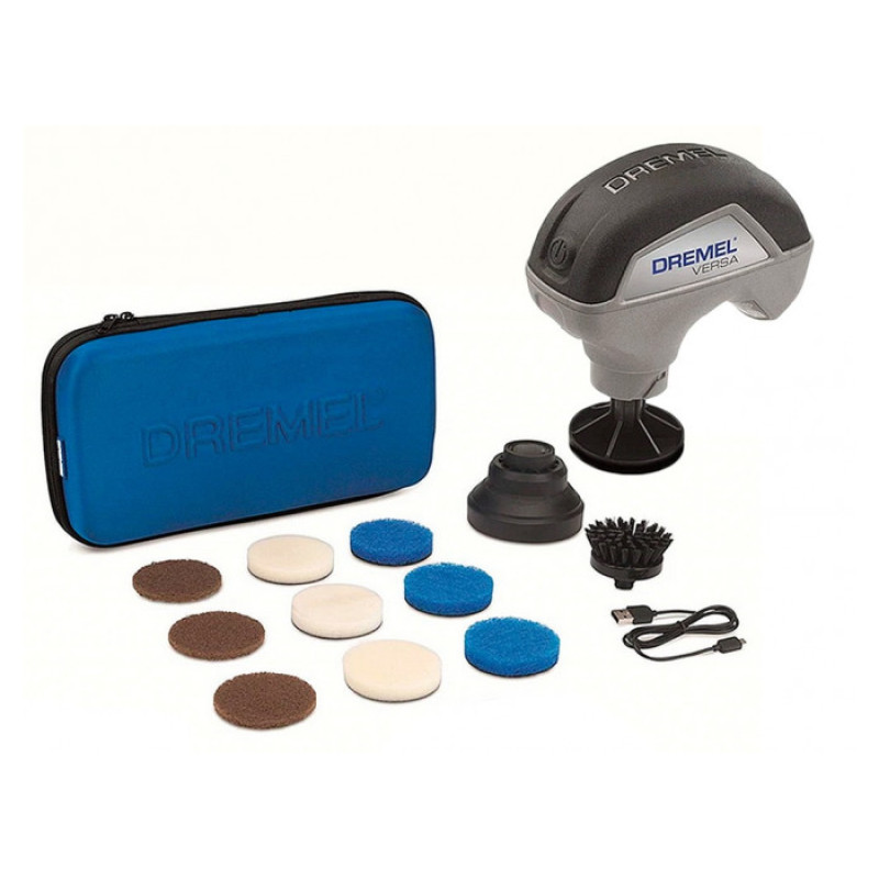 Dremel Щітка універсальна Dremel VERSA PC10-1/10, 3.6В, 2.0Aг, насадки