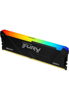 Kingston Пам'ять ПК Kingston DDR4 16GB 3600 FURY Beast RGB