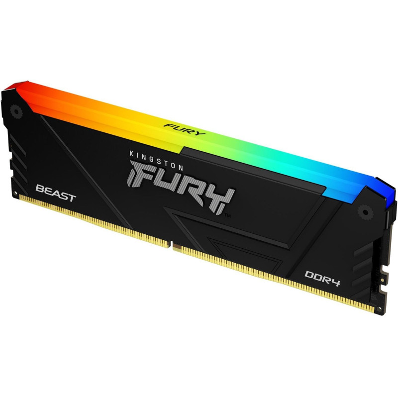 Kingston Пам'ять ПК Kingston DDR4 16GB 3600 FURY Beast RGB