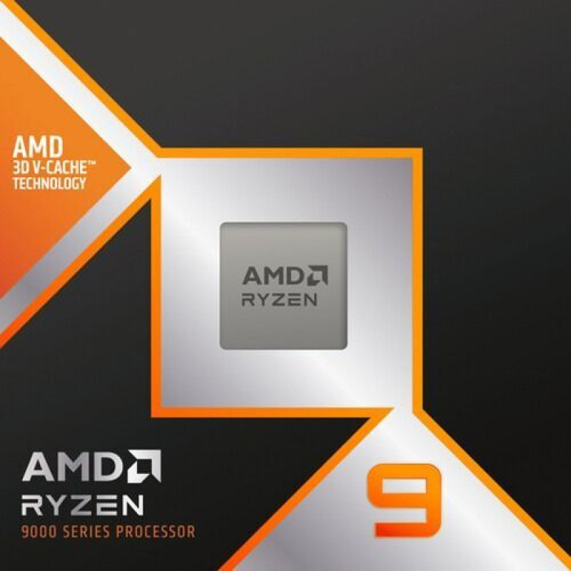 AMD Центральний процесор Ryzen 9 9950X3D 16C/32T 4.3/5.7GHz Boost 128Mb Radeon Graphics AM5 170W w/o cooler Box