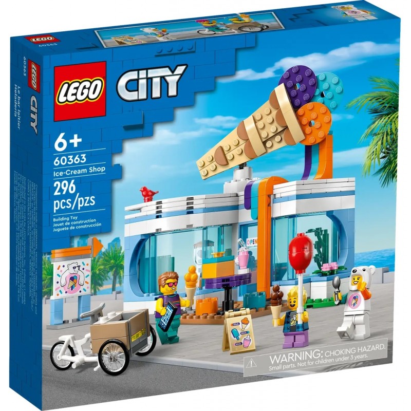 LEGO Конструктор City Крамниця морозива