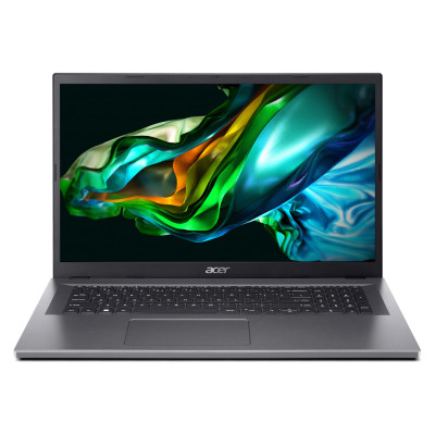 Acer Ноутбук Aspire 3 A317-55P 17,3" FHD IPS, Intel i3-N305, 8GB, F256GB, UMA, Lin, сірий