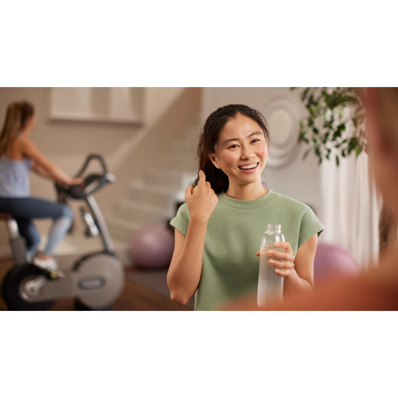 Philips Щітка зубна електр., Sonicare 6100 Series, 62т. колив/хв, насадок-1, футляр, білий