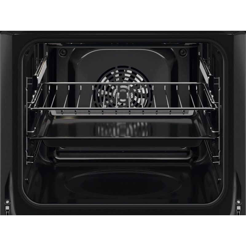 Electrolux Духова шафа Electrolux електрична, 65л, A, дисплей, конвекція, телескопічні напрямні, чорний