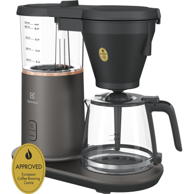 Electrolux Кавоварка крапельна, 1,25л, мелена, чорний