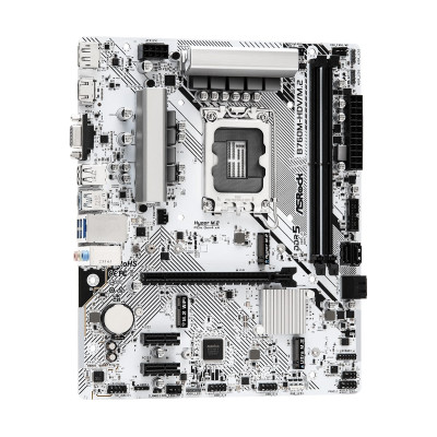 ASRock Материнська плата B760M-HDV/M.2 s1700 B760 2xDDR5 M.2 HDMI DP mATX