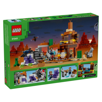 LEGO Конструктор Minecraft Покинута шахта у безплідних землях