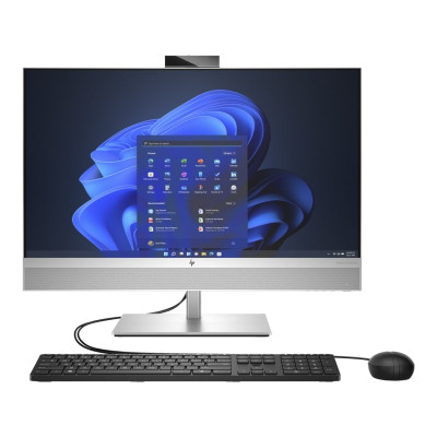 HP Комп'ютер персональний моноблок EliteOne 870-G9 27" FHD IPS AG, Intel i7-13700, 16GB, F512GB, UMA, WiFi, кл+м, Win11P