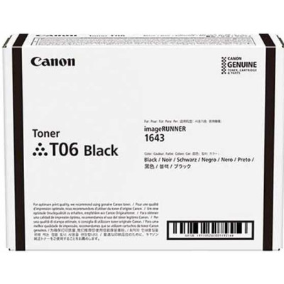 Canon Картридж Canon T06 iR1643 series/ Black (20500 стор)