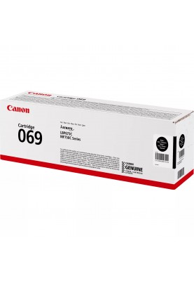 Canon Картридж 069 MF752Cdw/MF754Cdw/LBP673Cdw Black (2100 стор)