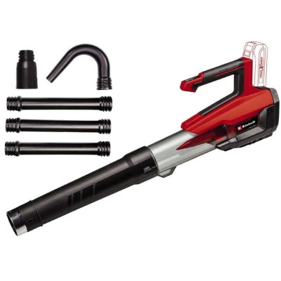 Einhell Повітродув акумуляторний GP-LB 18/200 Li GK - Solo, 18В, 200км/г, 630м3/г, набір подовжувальний, 2.2кг, без АКБ і ЗП