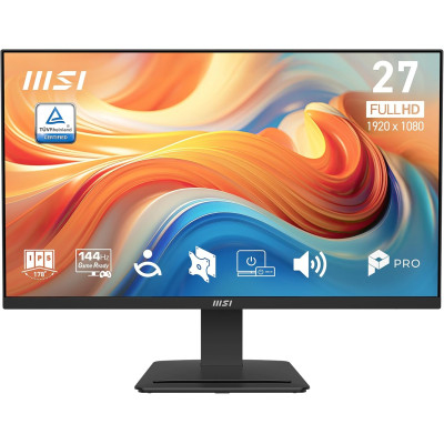 MSI Монітор MSI 27" PRO MP273-E14A D-Sub, HDMI, DP, Audio, IPS, 144Hz, 1ms, sRGB 102%, FreeSync